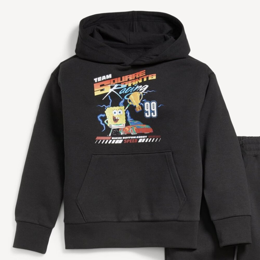 SpongeBob SquarePants Gender-Neutral Pullover Hoodie Size Small (6/7)